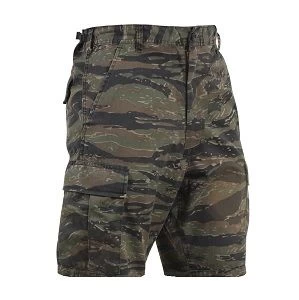 Tiger Stripe Camo Vintage Paratrooper, Six Pockets - Cargo Shorts 3 Tiger Stripe Camo Vintage Paratrooper, Six Pockets - Cargo Shorts - Image 3