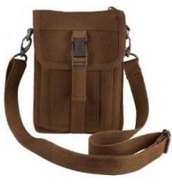 Canvas Travel Passport Portfolio Organizer Bag 12 Canvas Travel Passport Portfolio Organizer Bag -Fashion-Military Uniform travel portfolio brown