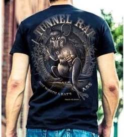 Tunnel Rat T-Shirt -Fashion-Military Uniform tunnel rat tshirt1
