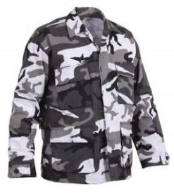 Front Page -Fashion-Military Uniform urban camo bdu shirt 3