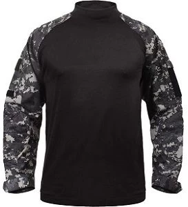 Subdued Urban Digital Camo Fire Retardant NYCO Combat Shirt 2 Subdued Urban Digital Camo Fire Retardant NYCO Combat Shirt - Image 2
