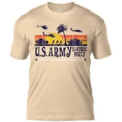 US Army 'Sandbox Party' Rockin The Battlefield T-Shirt