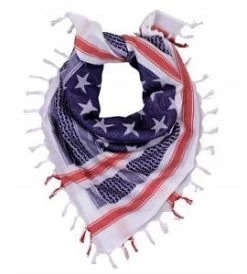 US Flag Shemagh Scarf