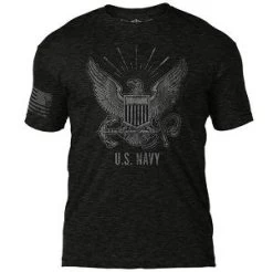 US Navy 'Distressed Logo' Men's T-Shirt -Fashion-Military Uniform us navy distressed eagle logo shirt 2