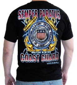 US Coast Guard T-Shirt -Fashion-Military Uniform us coast guard t shirt