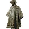 Multicam Waterproof Ripstop Hooded Nylon Military Poncho Made In USA