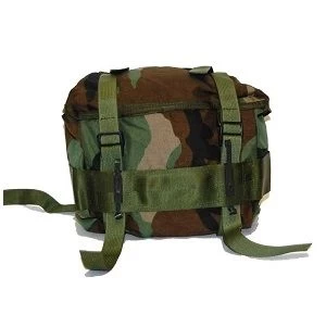 NEW US GI Woodland Camo Butt Pack 2 NEW US GI Woodland Camo Butt Pack - Image 2