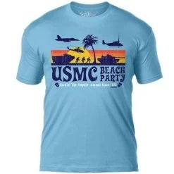 USMC Beach Party T-Shirt