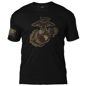 USMC Eagle Globe And Anchor 'Distressed' Men's T-Shirt 5 USMC Eagle Globe And Anchor 'Distressed' Men's T-Shirt - Image 5