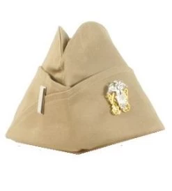 Khaki Garrison Cap -Fashion-Military Uniform usn garrison cap chino