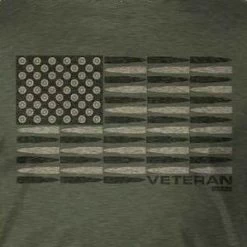 Military Veteran 'Tactical Flag' Patriotic Men's T Shirt 5 Military Veteran 'Tactical Flag' Patriotic Men's T Shirt -Fashion-Military Uniform veteran bullet flag t shirt 2