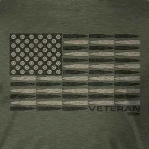 Military Veteran 'Tactical Flag' Patriotic Men's T Shirt 3 Military Veteran 'Tactical Flag' Patriotic Men's T Shirt - Image 3