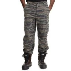Vintage Vietnam Fatigue Pants -Fashion-Military Uniform vietnam tiger stripe vintage fatigue pants