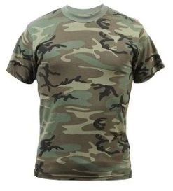 Vintage Woodland Camo T-Shirt