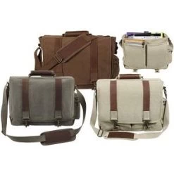Vintage Canvas Pathfinder Laptop Bag