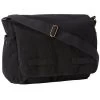 Black Classic HW Cotton Canvas Messenger Bag