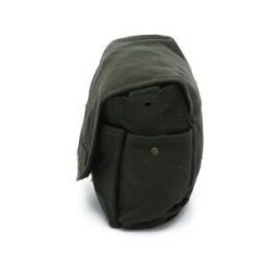 Black Classic HW Cotton Canvas Messenger Bag -Fashion-Military Uniform vintage classic messenger bag black 3