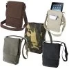 Vintage Canvas Military Tech Bag For Tablet Or IPad