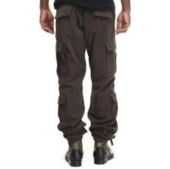 Brown Vintage Paratrooper Fatigue Pants -Fashion-Military Uniform vintage paratrooper pants brown 2