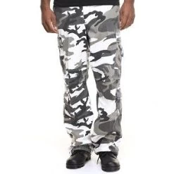 City Camo Vintage Paratrooper Fatigue Pants -Fashion-Military Uniform vintage paratrooper pants city camo 1
