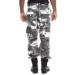 City Camo Vintage Paratrooper Fatigue Pants -Fashion-Military Uniform vintage paratrooper pants city camo 3
