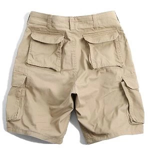 Khaki Vintage Paratrooper, Zipper Fly, Six Pockets - Cargo Shorts 3 Khaki Vintage Paratrooper, Zipper Fly, Six Pockets - Cargo Shorts - Image 3