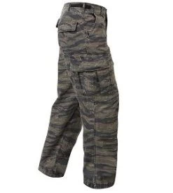 Vintage Vietnam Fatigue Pants -Fashion-Military Uniform vintage tigerstripe fatigue pants 2