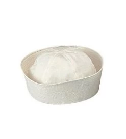 Sailor Hat - GI Style -Fashion-Military Uniform white sailor hat