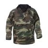 Woodland Camo Anorak Pullover Jacket