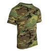 Woodland Camo V-Neck T-Shirt