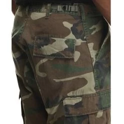Camo Vintage Paratrooper Fatigue Pants -Fashion-Military Uniform woodland camo vintage fatigue pants