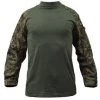Woodland Digital Camo Fire Retardant NYCO Combat Shirt