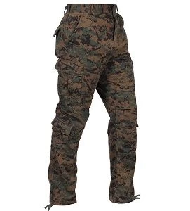 Woodland Digital Vintage Paratrooper Fatigue Pants 2 Woodland Digital Vintage Paratrooper Fatigue Pants - Image 2