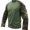 Woodland Camo Fire Retardant NYCO Combat Shirt