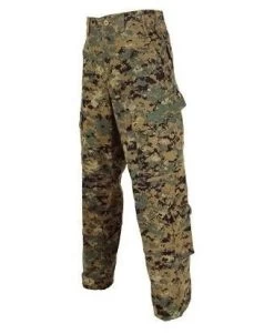 Woodland Digital TRU Trousers -Fashion-Military Uniform woodland dig pants side