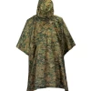 Woodland Digital Camo Rain Poncho