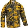 Yellow Camo BDU Shirt