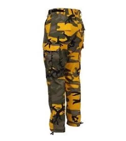Yellow Camo Pants 10 Yellow Camo Pants -Fashion-Military Uniform yellow camo pants back
