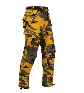 Yellow Camo Pants 2 Yellow Camo Pants - Image 2